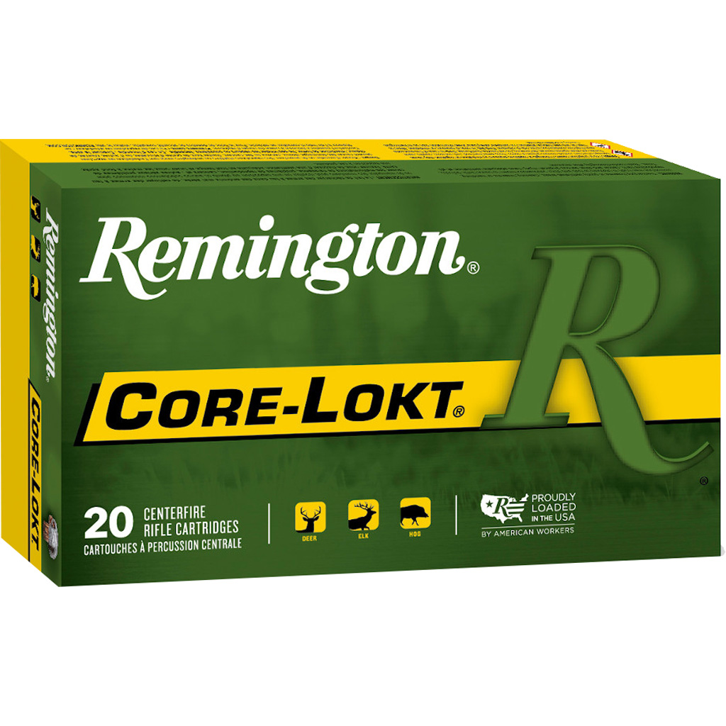 1702447_1.jpg Remington Core-Lokt Centerfire Rifle Ammo 270 WSM 130 gr. Core-Lokt PSP 20 rd. - Image 1