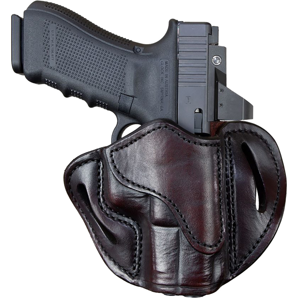 1704219_1.jpg 1791 Gunleather Optic Ready Belt Holster Size 2.1 Signature Brown Right Hand - Image 1