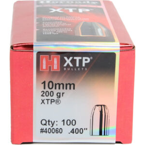 Hornady Traditional Pistol Bullets 10mm .400 200 gr. XTP 100 box
