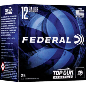 Federal Top Gun Shotgun Ammo 12 ga. 2.75 in. 1 oz 1300 FPS 8 Shot 25 rd.