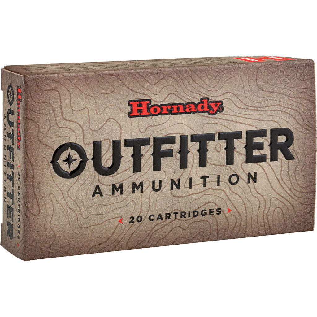 1706082_1.jpg Hornady Outfitter Rifle Ammo 243 Win. 80 gr. CX OTF 20 rd. - Image 1