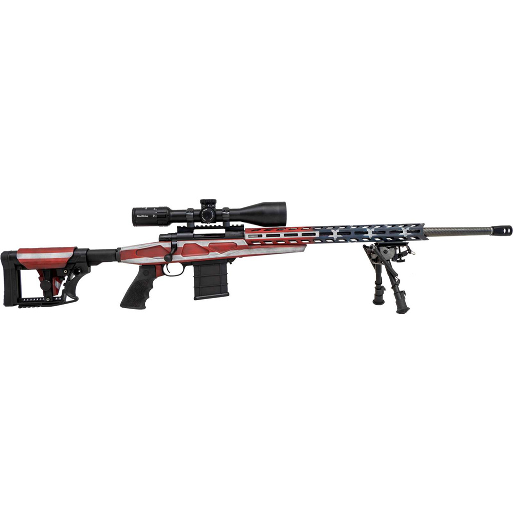 1706811_1.jpg Howa M1500 APC Carbon Flag Rifle 6.5 Creedmoor 24 in. US Flag - Image 1