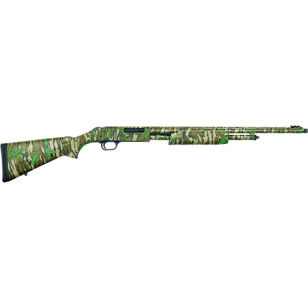1707255_1.jpg Mossberg 500 Turkey Shotgun 410 ga. 24 in. Mossy Oak Green Leaf 3 in. - Image 1