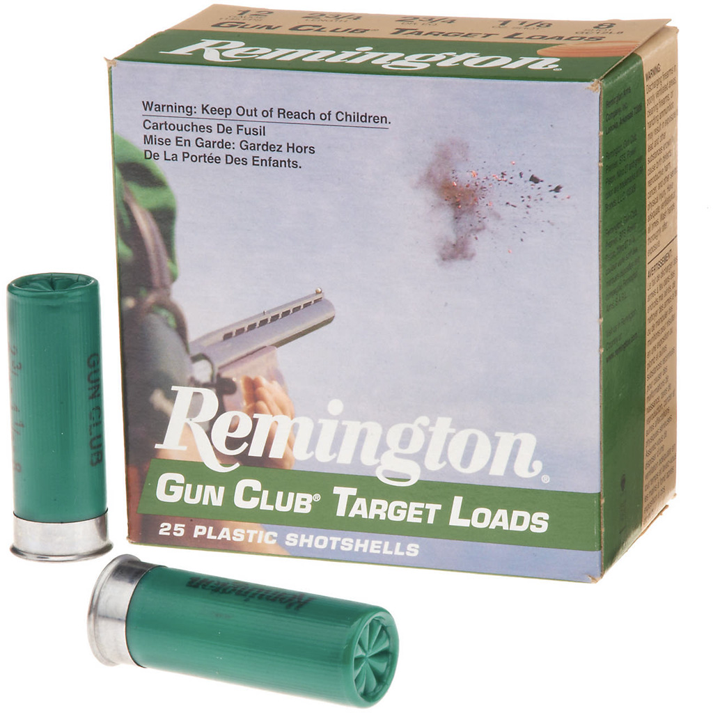 1707439_1.jpg Remington Gun Club Cure Target Loads 12 ga. 2.75 in. Light Recoil 8 Shot 25 rd. - Image 1