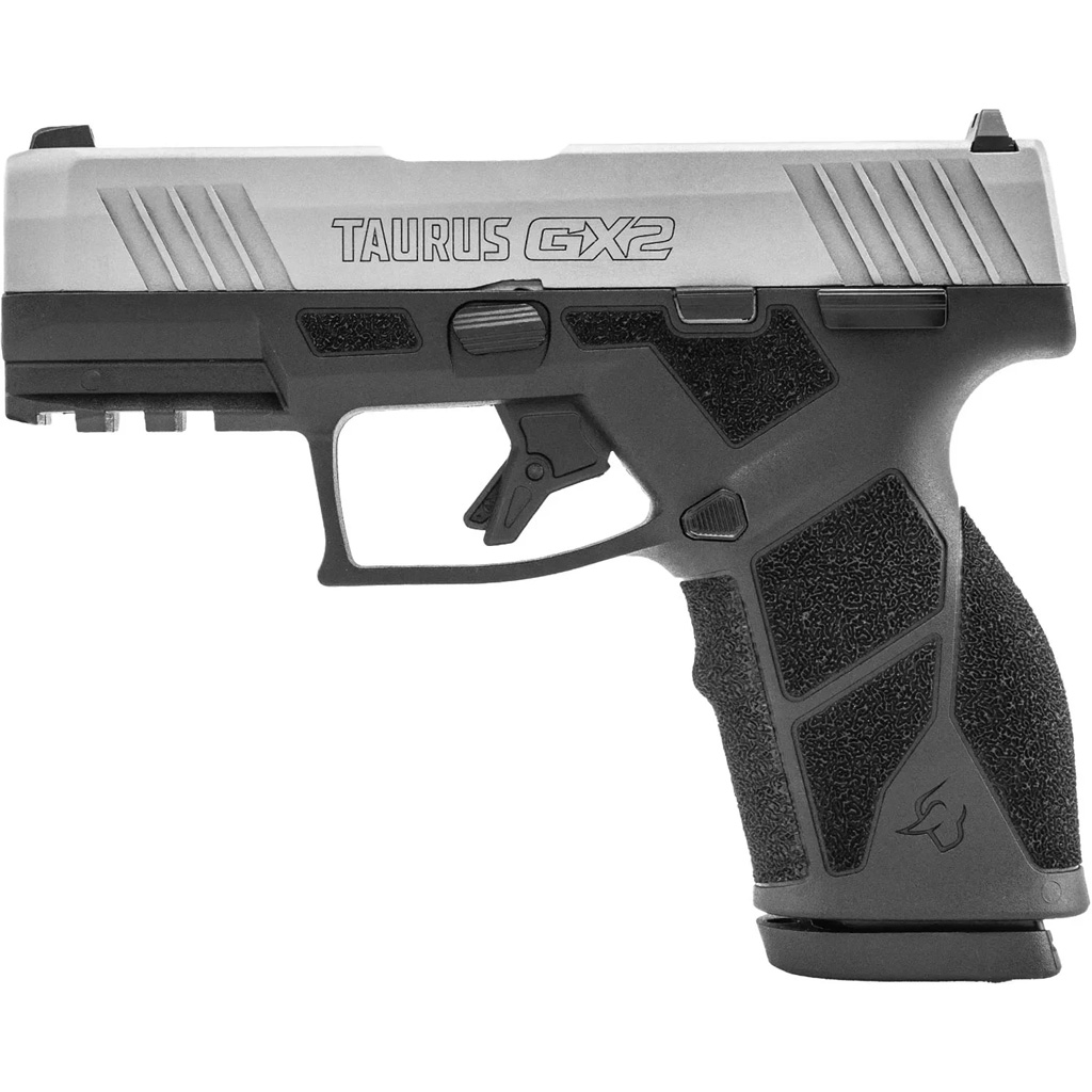 1707966_2.jpg Taurus GX2 Pistol 9mm 3.38 in. Black/Stainless 10 rd. - Image 1