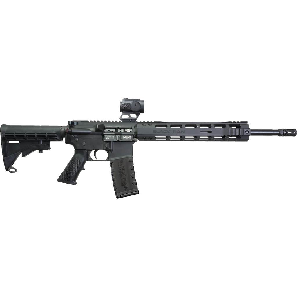 1708084_1.jpg Black Rain Ordnance Spec-15 Sport Rifle 5.56 16 in. Black w/ ZeroTech Optic - Image 1