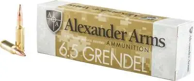 171068-14180563.webp ALEX ARMS 6.5 GREN 123G SCENAR 20RD - Image 1