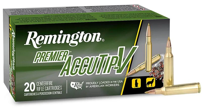 17995-14360862.webp REMINGTON PRA2250RB 22-250 REM 50GR ACCUTIP-V BT 20 RD/BX 10 BX/CS - Image 1