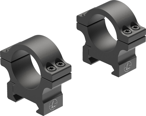180943.jpg LEUPOLD RINGS OPEN RANGE - CROSS-SLOT 1" LOW MATTE - Image 1
