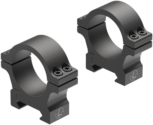 180946.jpg LEUPOLD RINGS OPEN RANGE - CROSS-SLOT 30MM LOW MATTE - Image 1