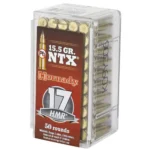 HORNADY VARMINT EXPRESS 17HMR 15.5 GR NTX 50RD BX 2000RD CASE - Image 2