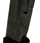 S&W MAGAZINE M&P45 14RD - W/FINGER EXTENSION BLACK