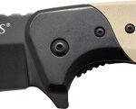 CAMILLUS CHONK DROP POINT - 2.75" SS BLADE G10 HANDLE TAN