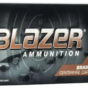 CCI 40 S&W 165 GR FMJ BLAZER BRASS 50 RD/BX 20 BX/CS