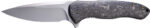 WE KNIFE KITEFIN 3.24" CARBON - FIBER/POLISHED BEAD BLAST - Image 2