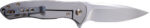 WE KNIFE KITEFIN 3.24" CARBON - FIBER/POLISHED BEAD BLAST