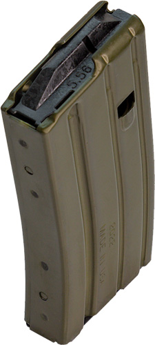 2023008175CPD_1.jpg CPD MAGAZINE AR15 5.56X45 20RD - OD GREEN ALUMINUM - Image 1