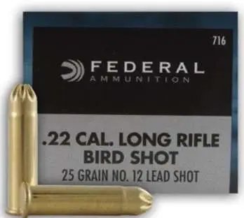 20897-14251086.webp FEDERAL 22 LR NO. 10 LEAD BIRD SHOT "GAME-SHOK" 50 RD/BX 50 BX/CS - Image 1
