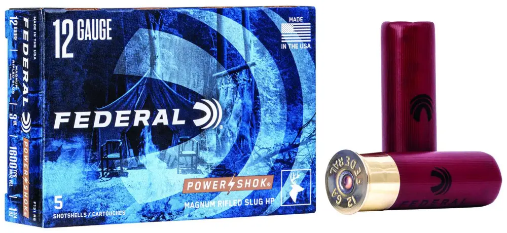20939-14250825.webp FEDERAL 12GA 3" MAG. 1-1/4OZ HOLLOW POINT 5 RD/BX 50 BX/CS - Image 1