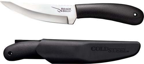 20RBC.jpg COLD STEEL ROACH BELLY 4.5" - PLAIN EDGE BLADE W/SHEATH - Image 1
