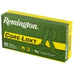 REMINGTON R243W3 243 WIN 100GR CORE-LOKT PSP 20 RD/BX 10 BX/CS - Image 2