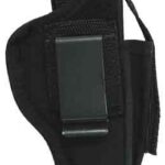 GUNMATE HIP HOLSTER AMBI #06 - MEDIUM AUTOS TO 4" BLACK