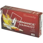 HORNADY SUPERFORMANCE VARMINT 222REM 50G VMAX 20RD BX 200RD CASE - Image 2
