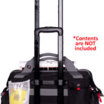 GPS ROLLING RAGNE BAG W/ TELE- - SCOPING HANDLE BLACK
