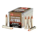 HORNADY CRITICAL DEFENSE 22WMR 45GR FTX 50RD BX 2000RD CASE - Image 4