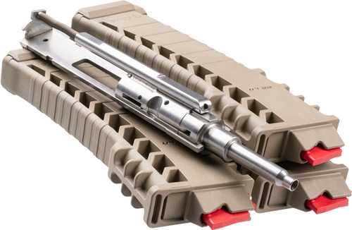 22BA6AEFDE_1.jpg CMMG AR CONVERSION KIT .22LR - BRAVO 3-10RD MAGAZINES FDE - Image 1