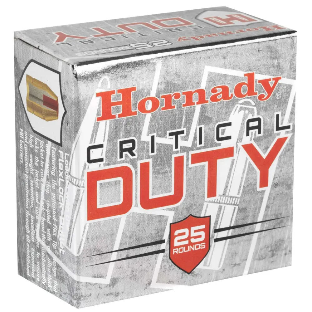 24084-14142657.webp HORNADY CRITICAL DUTY 9MM 135GR+P FTX 25RD BX 250RD CASE - Image 1