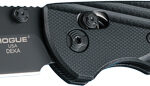 HOGUE DEKA 3.25" ABLE LCK FLDR - WHARNCLIFFE G-10 FRME BLACK