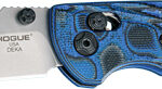 HOGUE DEKA 3.25" ABLE LCK FLDR - CLIP POINT G-MASCUS BLUE LAVA
