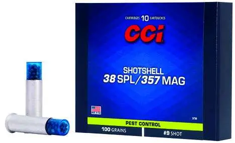 24323-14250286.webp CCI 38/357 MAG SHOTSHELL 10 RD/BX 20 BX/CS - Image 1