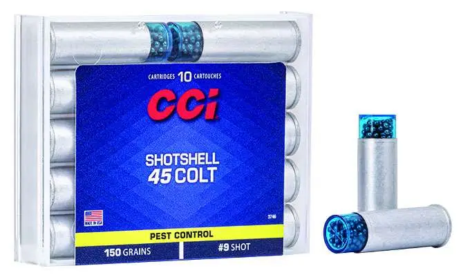 24327-14250290.webp CCI 45 COLT SHOTSHELL 10 RD/BX 20 BX/CS - Image 1