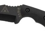 KA-BAR TDI HINDERER HELL FIRE - KNIFE 3.5625" W/SHEATH BLACK