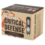 HORNADY CRITICAL DEFENSE 410 TRPL DFNS 2.5" SLUG 20RD BX 200RD CASE - Image 2
