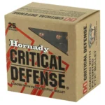 HORNADY CRITICAL DEFENSE 30CARB 110GR FTX 25RD BX 250RD CASE - Image 2