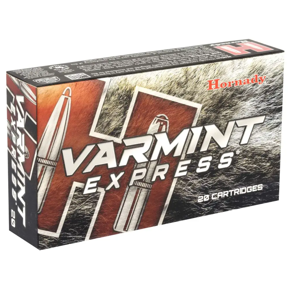 26797-14142510.webp HORNADY VARMINT EXPRESS 220 SWIFT 55G VMAX 20RD BX 200RD CASE - Image 1