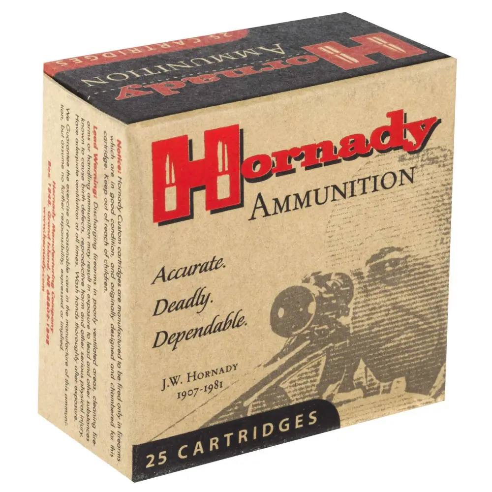 26811-14142633.webp HORNADY CUSTOM 32 AUTO 60GR JHP/XTP 25RD BX 250RD CASE - Image 1