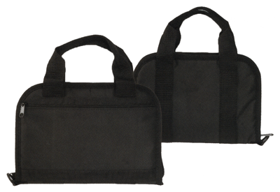 28100-1.gif TOC TACTICAL PISTOL CASE - 11" BLACK W/MAGAZINE POCKETS - Image 1