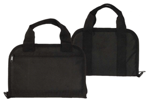 28102-1.gif TOC TACTICAL PISTOL CASE - 14" BLACK W/MAGAZINE POCKETS - Image 1