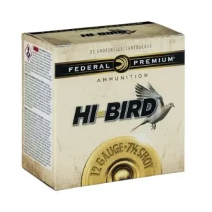 FEDERAL 12GA  2 3/4"  MAX  1 1/4OZ  7.5  1,330 FPS 25 RD/BX 10 BX/CS