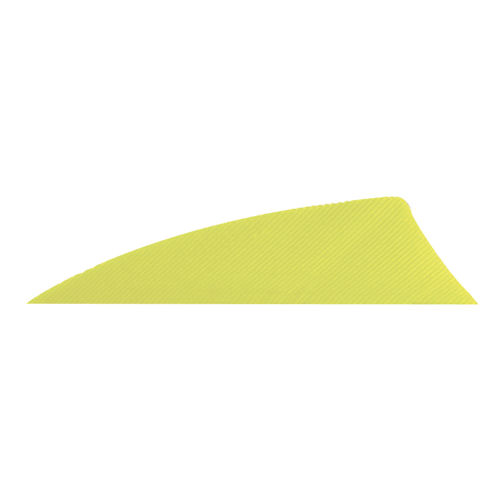 29509_1.jpg Gateway Rayzr Feathers Neon Yellow 2 in. RW 50 pk. - Image 1