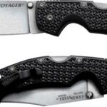 COLD STEEL LARGE VOYAGER 4" - PLAIN EDGE BLADE CLIP FOLDER