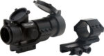 BSA 1X30MM RED DOT SIGHT - 5-M.O.A. DOT BLACK MATTE