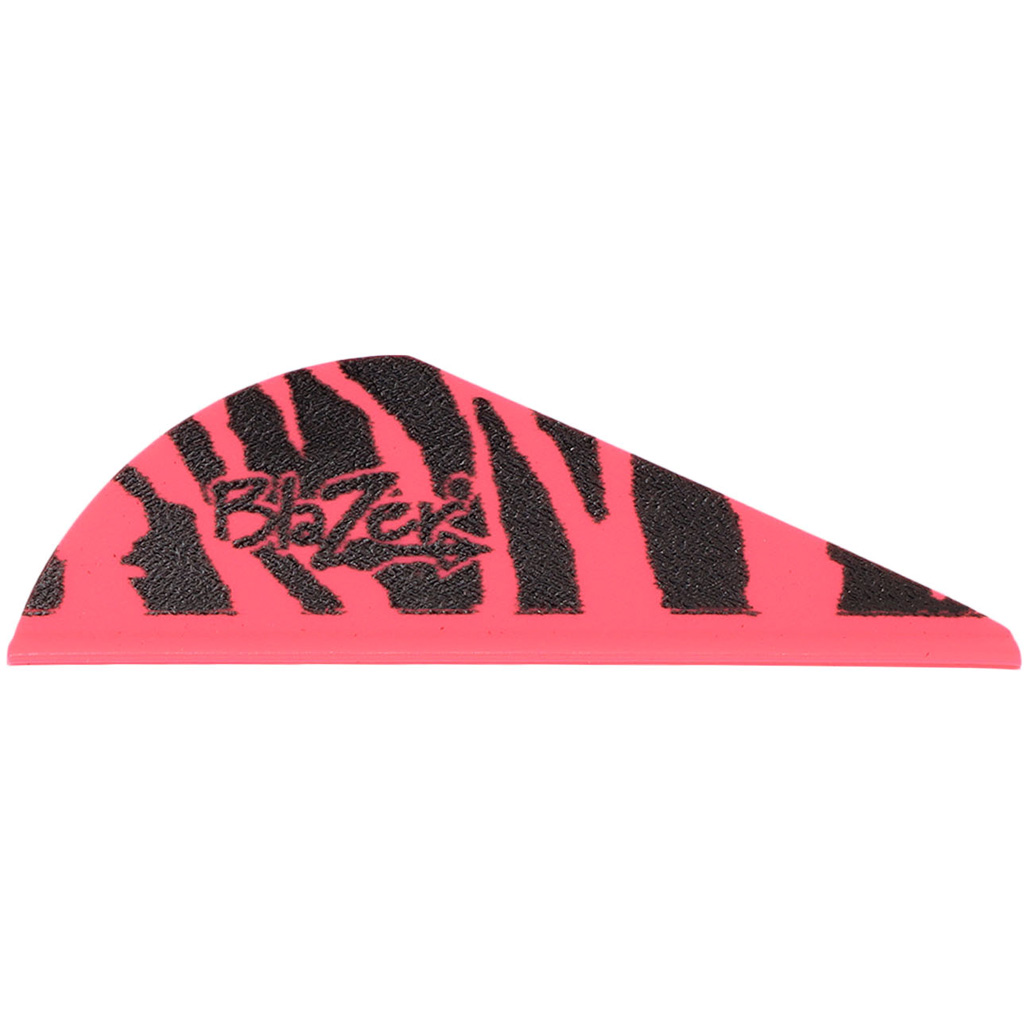31115_1.jpg Bohning Blazer Vanes Pink Tiger 100 pk. - Image 1