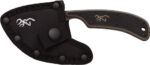 BROWNING KNIFE CUTOFF SKINNER - 2.5" BLADE BLACK W/SHEATH - Image 2