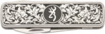 BROWNING KNIFE MORGAN FOLDER - MULTI FUNCTION SCROLL ENGRAVED - Image 2