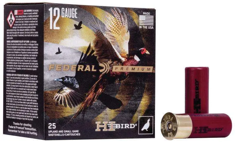 338989-14200047.webp FEDERAL 12GA 2 3/4" MAX 1 1/4OZ 5 1,330 FPS 25 RD/BX 10 BX/CS - Image 1